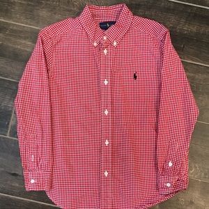 Boys Ralph Lauren Button Down Shirt, Size 7